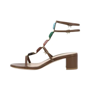 GIANVITO ROSSI Strap Sandals 5.5cm Women's Brown