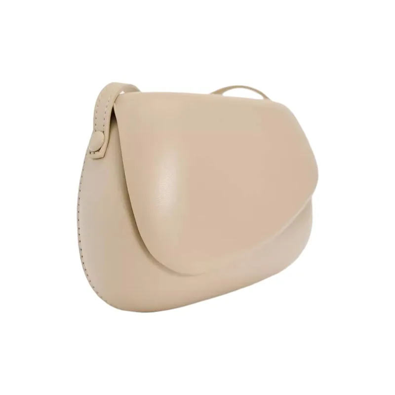 ZARA Polyurethane Shoulder Bag Crossbody Bag Small Size Women's White-1