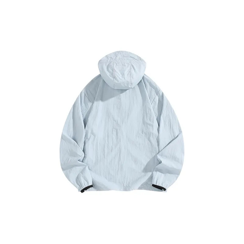 MIIOW Lightweight Breathable Hooded Zip Closure Sun Protection Clothing Couple Women's-17