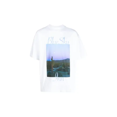 Blue Sky Inn Photograph-print Short-sleeve T-shirt