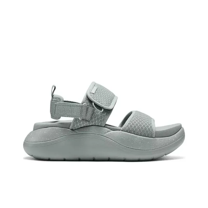 Skechers D'lux Walker Strap Sandals Women's Gray-1