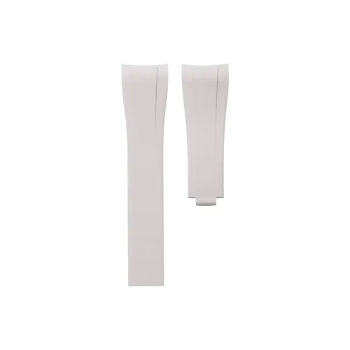 VAGENARI Rubber Strap Watch Band Compatibility For Rolex New Yacht Master 277200 31MM Unisex