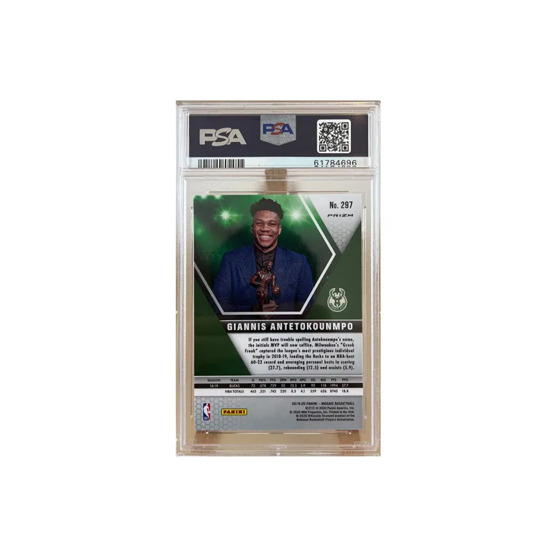PANINI Giannis Antetokounmpo Star Card Graded Card Sports Cards 1 Pc-1