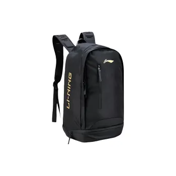 LiNing Polyester Backpack Unisex Black