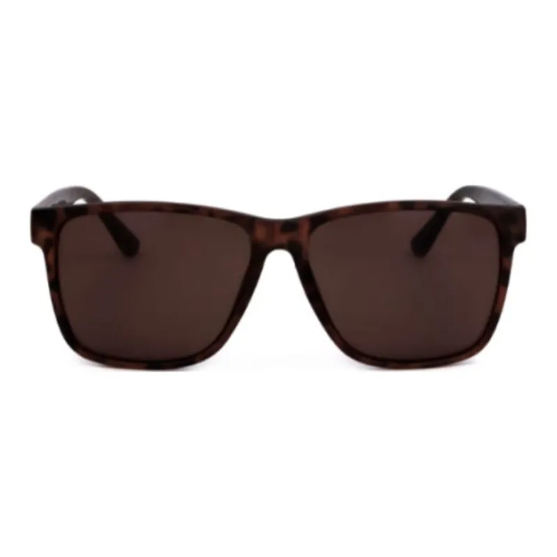 CK/Calvin Klein PVC Polyvinyl Chloride Rectangular Sunglasses Unisex Brown-1