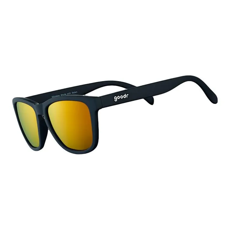 Goodr - Square Sunglasses Unisex Black-0