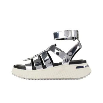 DKNY Beach Sandals 5cm Women's Silver