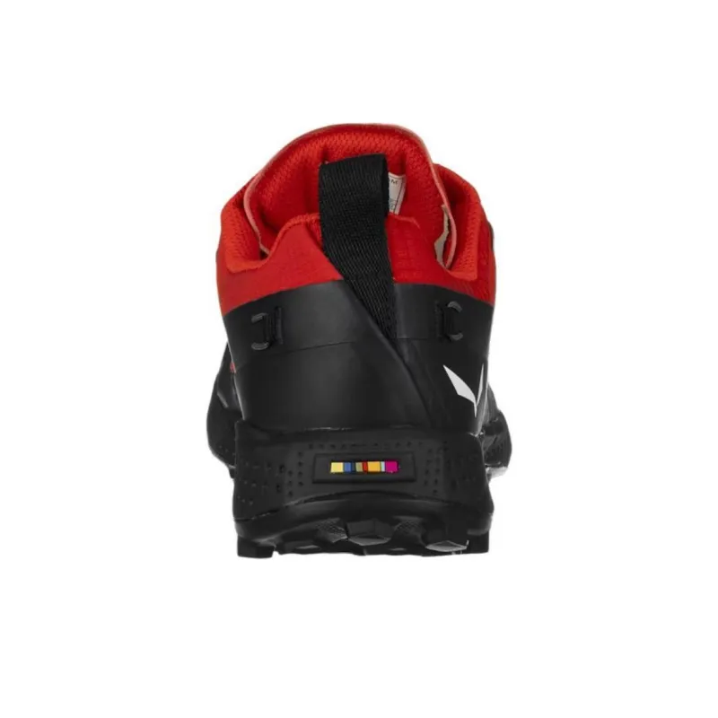 SALEWA PEDROC POWERTEX Wear-Resistant Waterproof Breathable And Lightweight Low-Top Trekking Shoes Women's Red Black-3