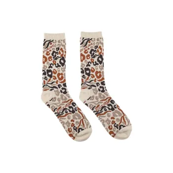 Dickies Knee-High Socks Unisex 2 Pack Vintage Camouflage White