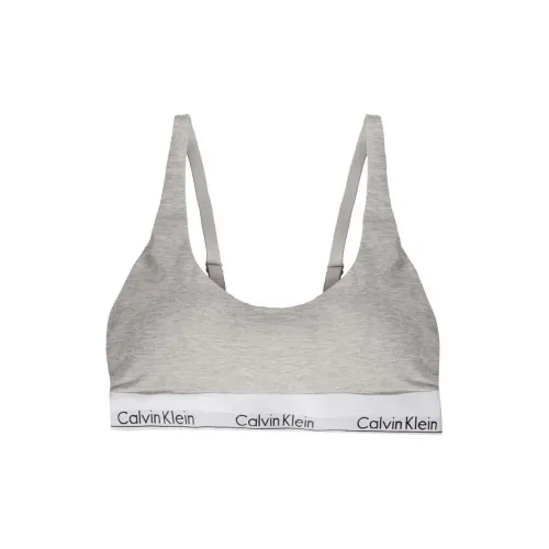 CK/Calvin Klein LIGHTLY LINED BRALETTE Bra Europe Version Women's Gray