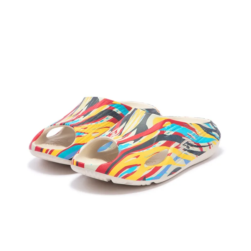 361° Slip Resistant Slide Slippers Unisex Beige Yellow-2