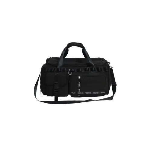 NIGEER Nylon Travel Bag Unisex Black Pink/Green Yellow/Denim Blue/Khaki