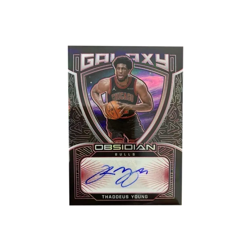 PANINI Tyrese Yang 2021 OBSIDIAN Bulls 3/5 Serial Signature Sticker Basketball Card Product Access Sports Cards 1 Pc-1