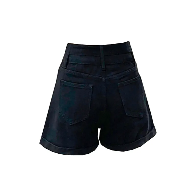 Concubine Zhu Denim Shorts Women's Light Blue-4