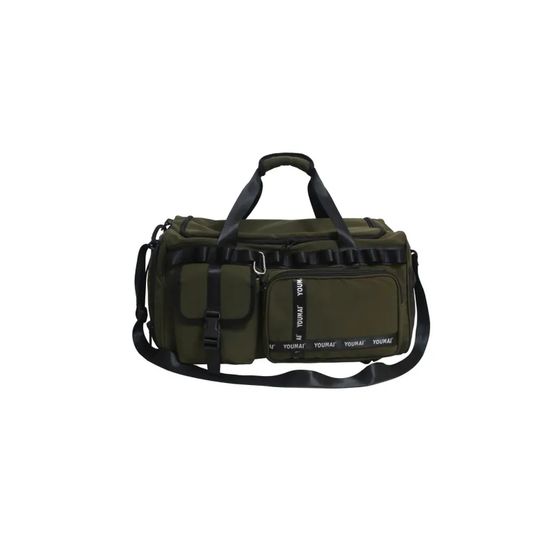 NIGEER Nylon Travel Bag Unisex Black Pink/Green Yellow/Denim Blue/Khaki-7