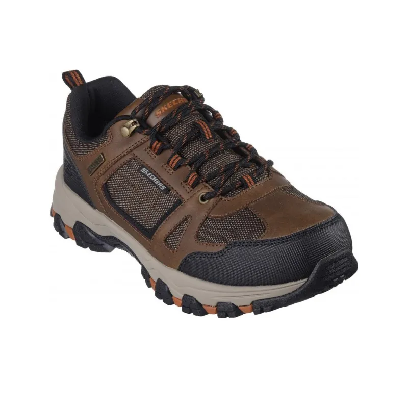 Skechers SKECHERS MENS USA Breathable Support Rebound Low Top Outdoor Shoes Men's Brown Black-2