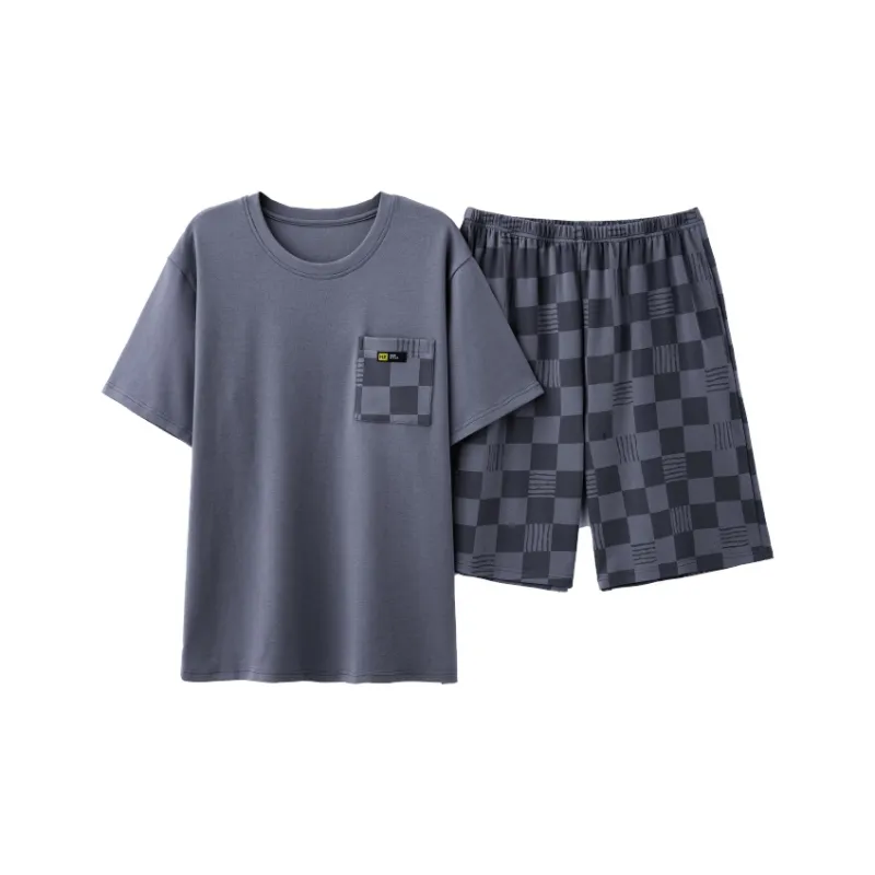 CAIHENGTONG Men Pajama Sets-5