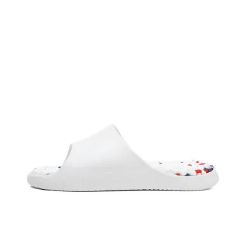IVERSON Slip-Resistant Odor-Resistant Slide Slippers Unisex White