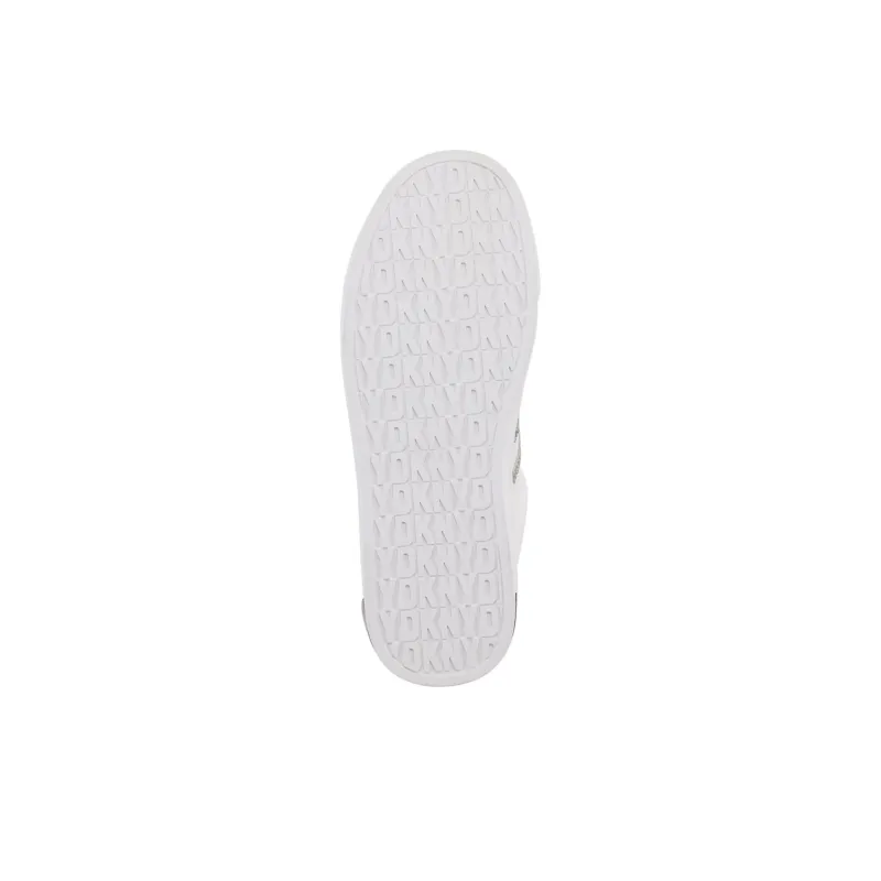 DKNY Low-Top Skateboard Shoes Women's White-5