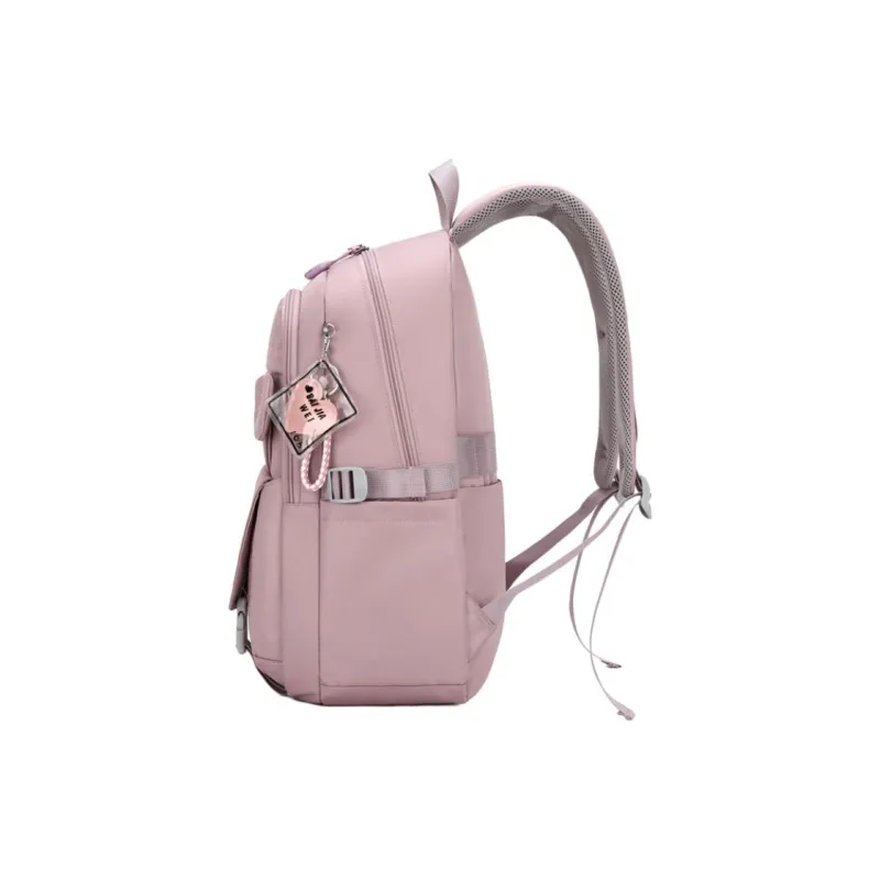 Deli Bear Durable Material Backpack Regular Unisex Black/Purple/Blue/Pink-4