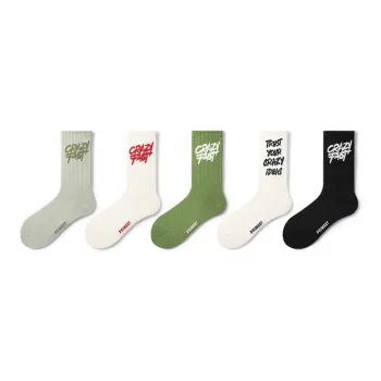 Primeet Basketball Socks Spring Summer Unisex 5 Pack