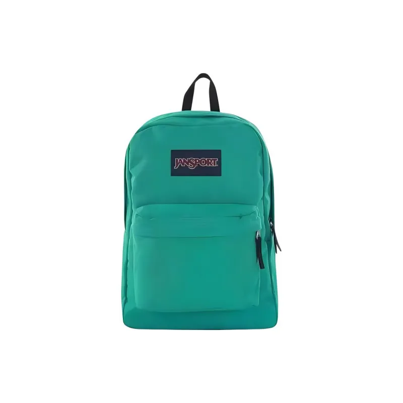 JanSport Polyester Backpack Unisex Multicolor/Green/Black/Graphite Gray/Marine Blue-2
