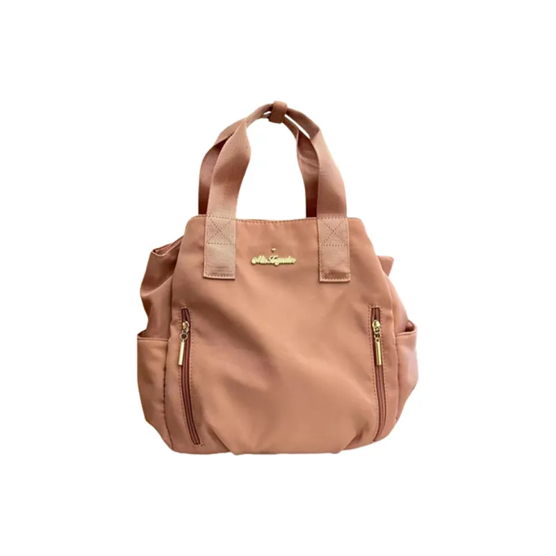 MISZAPATOS Nylon Fabric Backpack Unisex-15