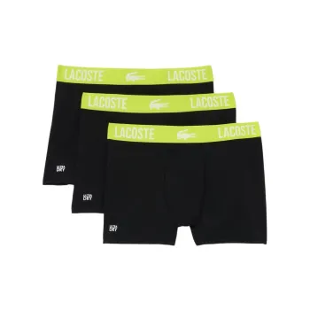 LACOSTE Logo waistband Boxers Pack Of Three