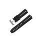 Black with White Stitching