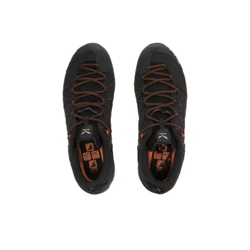 SALEWA WILDFIRE 2 Cushioning Wear-Resistant Low-Top Hiking Shoes Men's Black-2