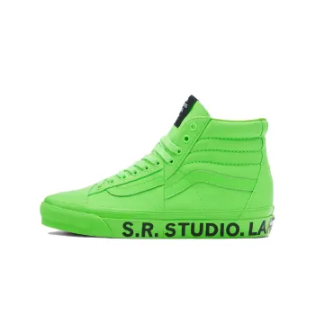 Vans Otw Sk8 Hi Clash The Wall SR. Studio LA. Ca Green Gecko