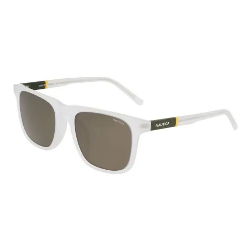 NAUTICA Aviator Sunglasses Mens Gold