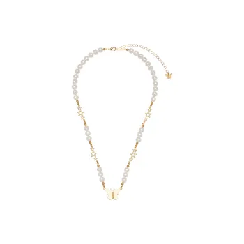 STUGAZI Copper Plated 24K Shell Pearl Necklaces Unisex