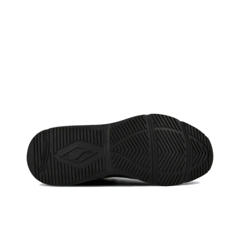 Skechers Street Abrasion Resistant Breathable Low Top Air Cushion Casual Running Shoes Men's Black-4