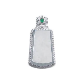 Miyu Gangnam Ice Type Jadeite Pendants Unisex