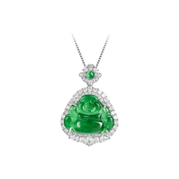 Miyu Gangnam Ice Glutinous Jadeite Pendants Women's