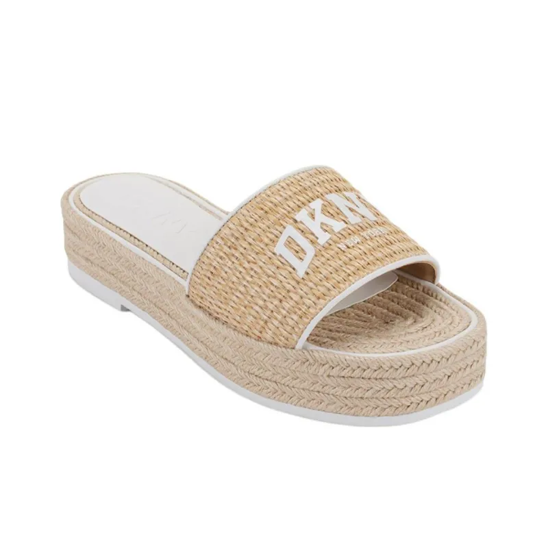 DKNY Slide Slippers Women's White-2