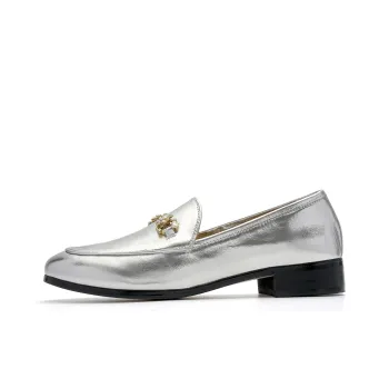 EBLAN Loafers Women's Silver