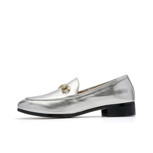 EBLAN Loafers Women's Silver