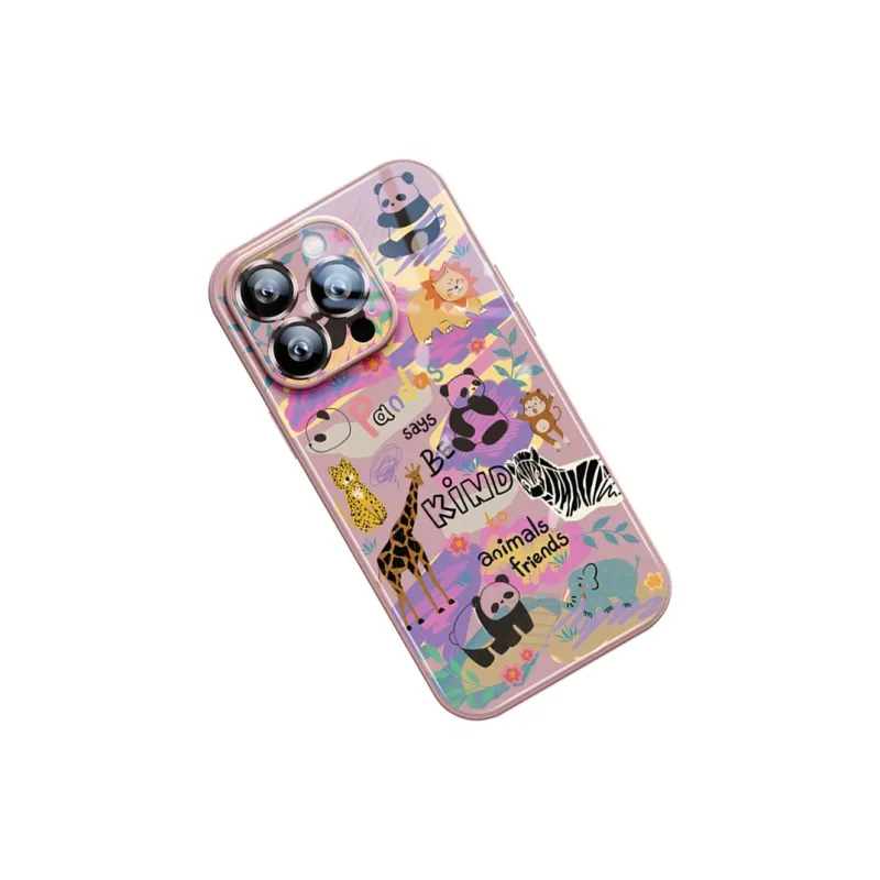 Sen Dog Glass Material Phone Cases Applicable To IPhone15Promax/Pro/Plus/14/13/12 Original Design Artistic-4