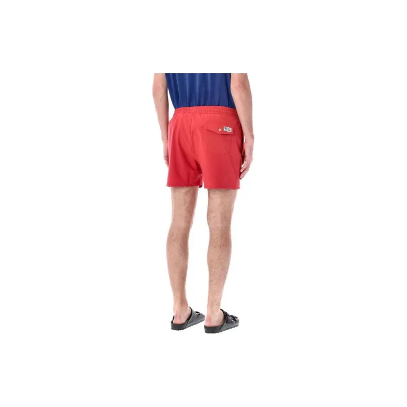 Polo Ralph Lauren Logo Embroidered Drawstring Swim Shorts-4
