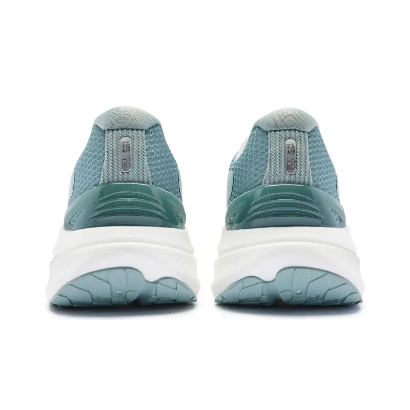 QIAODAN Shadow 1.0 Running Shoes Men Low Top Birch White/Mountain Shadow Green-4