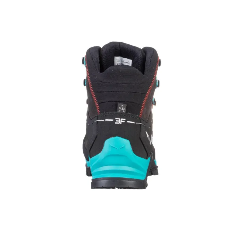 SALEWA GORE-TEX Anti-Slip And Wear-Resistant Water-Resistant Mid-Top Trekking Shoes Women's Black-2