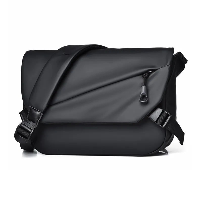 Venerable Brahma Abrasion Resistant Material Shoulder Bag, Crossbody Bag Men's Black/Gray/Blue-1