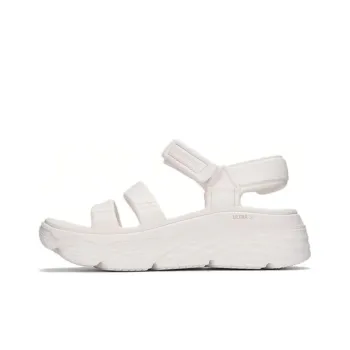 Skechers Max Cushioning FOAMIES Strap Sandals Platform Women's White