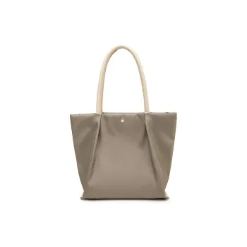 MISZAPATOS Nylon Handbag Shoulder Bag Regular Women's Bean Pink/Smoke Gray/Khaki/Navy Blue