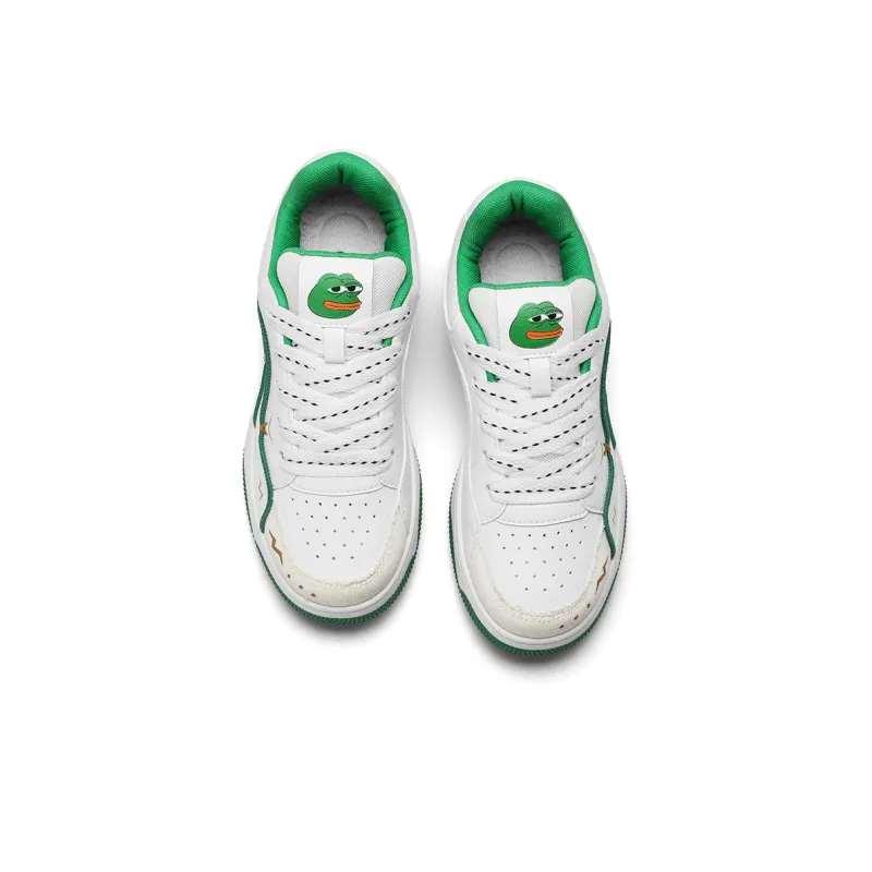 Pepe The Frog Low Top Skateboard Shoes Unisex-19