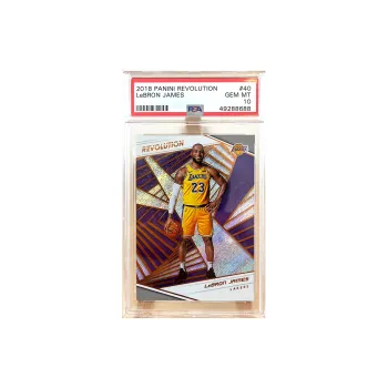 PANINI 18 19 Lakers, James, Revolution, Refringence PSA Grading 10 Sports Cards 1 Pc