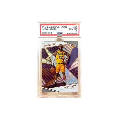 PANINI 18 19 Lakers, James, Revolution, Refringence PSA Grading 10 Sports Cards 1 Pc