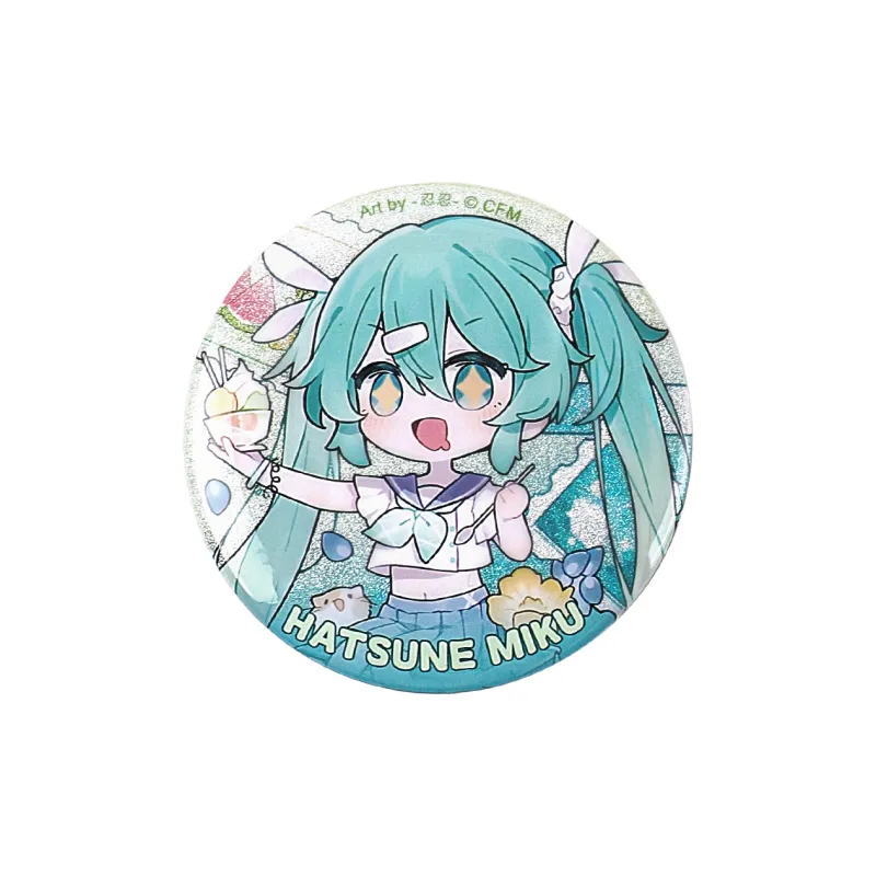 Kinbor Hatsune Miku Badge Go On A Picnic Collection Badges-6